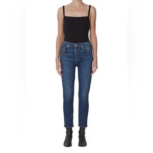 Citizens of Humanity Jolene dark wash straight stretch denim jeans 28
